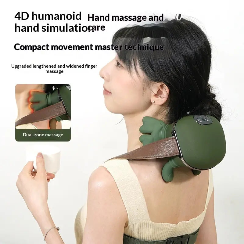 Trapezius Muscle Massager, Shoulder Neck & Cervical Spine Massager
