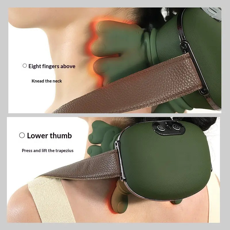 Trapezius Muscle Massager, Shoulder Neck & Cervical Spine Massager