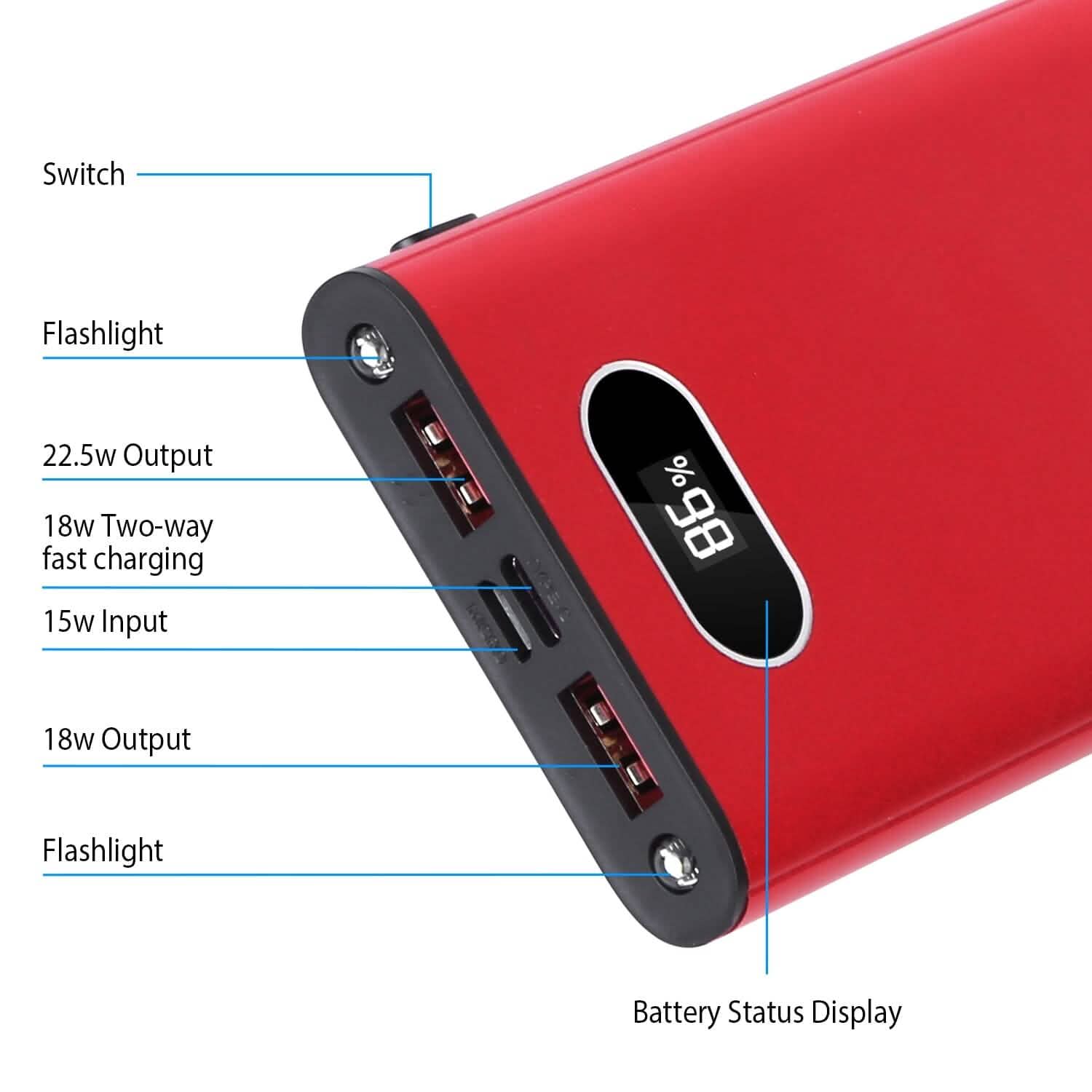 2000mAh Powerbank Portable Charger