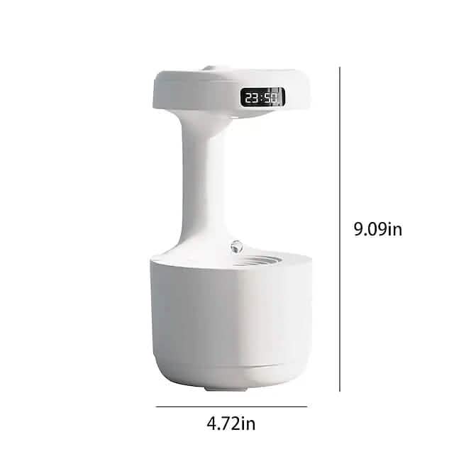 Anti-Gravity Water Droplet Humidifier