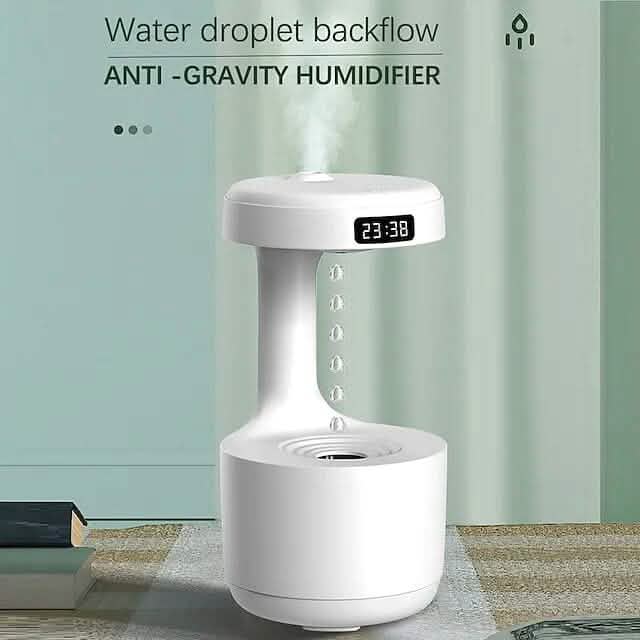 Anti-Gravity Water Droplet Humidifier