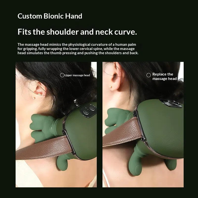 Trapezius Muscle Massager, Shoulder Neck & Cervical Spine Massager